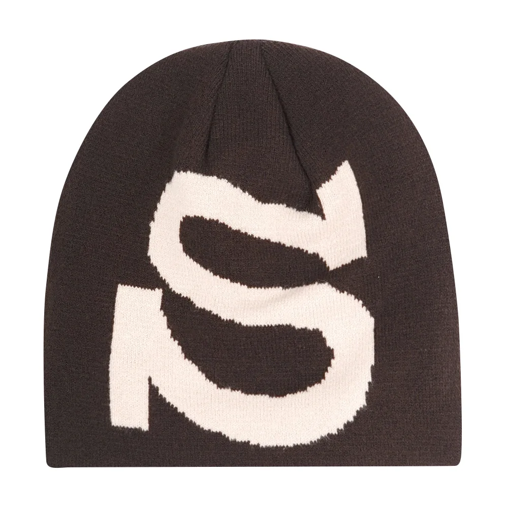 Promotional Men Acrylic Jacquard Beanie Hat High Quality Wholesales Knitted Sports Designer Unisex Beanie Hats
