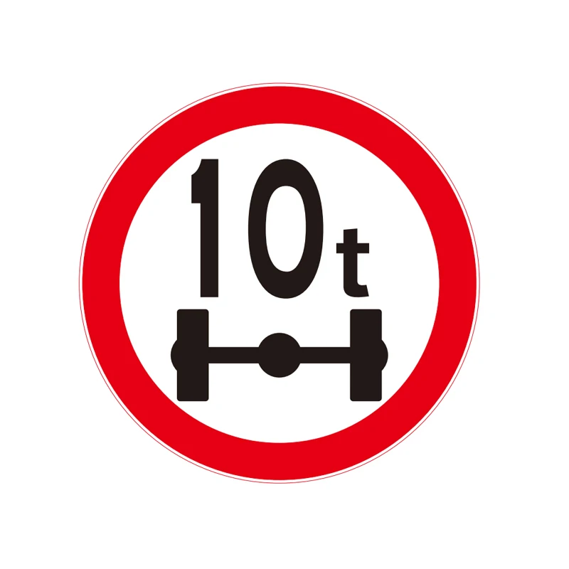 Aluminum Alloy Speed Limit Height & Weight Limits Road Signs Prohibition Warning Signs Made in China