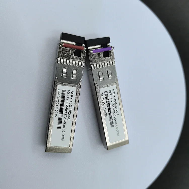 20km 1.25g 10g SFP Optical Transceiver Bidi Single Dual Mode SFP Fiber Optic Transceiver Module