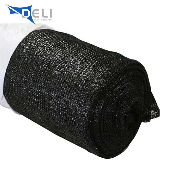 Китайский поставщик, наружная тепличная Солнцезащитная сетка HDPE, сельскохозяйственная черная сельскохозяйственная Солнцезащитная сетка, рулоны на продажу