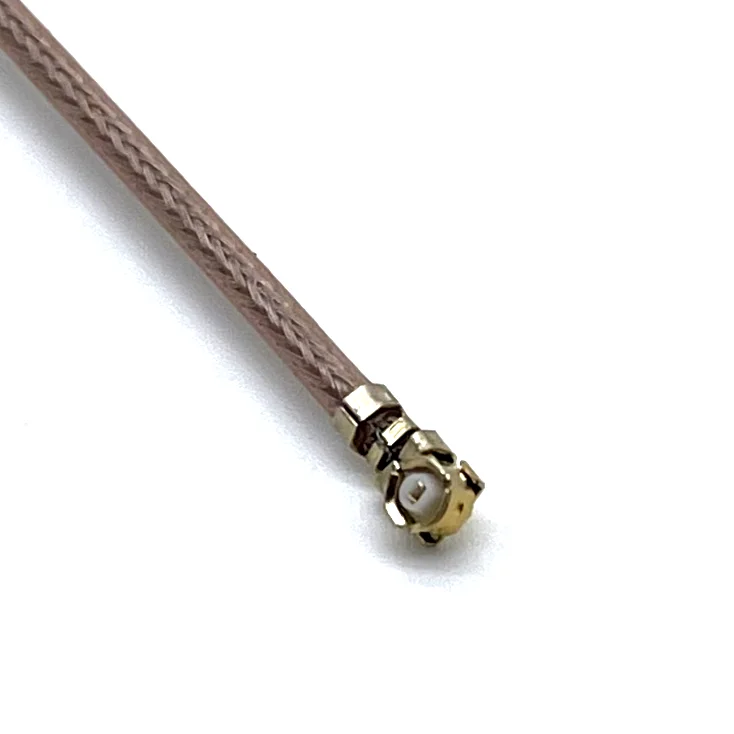Factory Custom Connector RG174 RG178 SMA Assembly Coaxial cable with SMA-IPEX IPEX UFL RF Patch Cord Cables