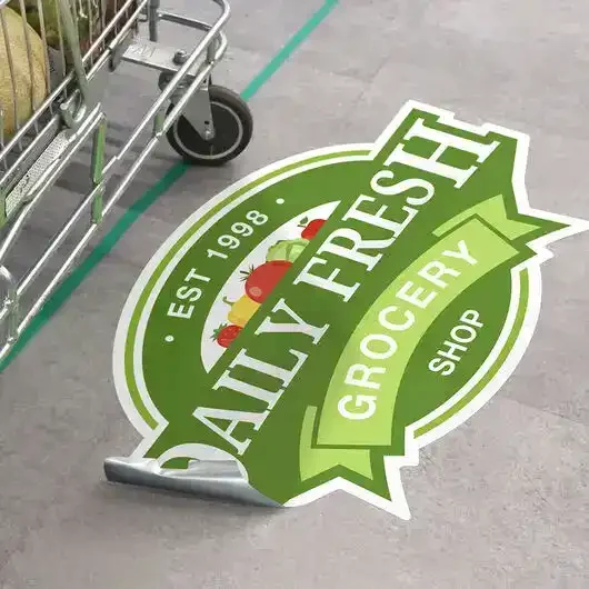 Customization Designs Floor Decals Stickers Indoor Use Vinyl Removable Floor Sticker For Decoration