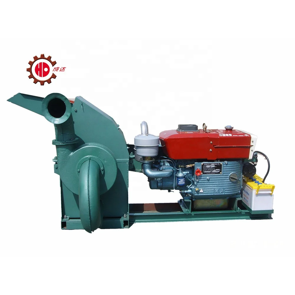 New condition diesel engine powered hammer mill for straws wood corn with CE