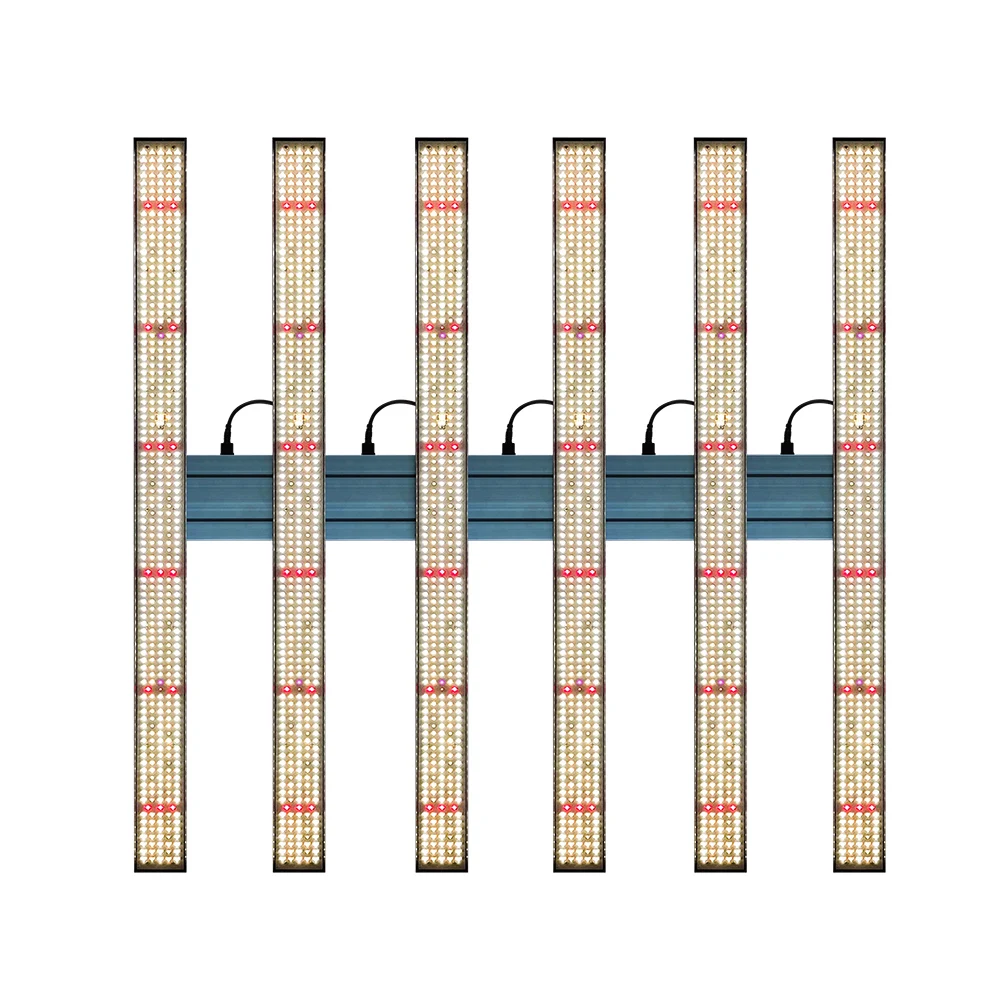 LED Grow Lights 720W 5x5ft Coverage Detachable Driver Uniformity Full Spectrum Dimmable Commercial Grow Lamp for Vertical Farm
