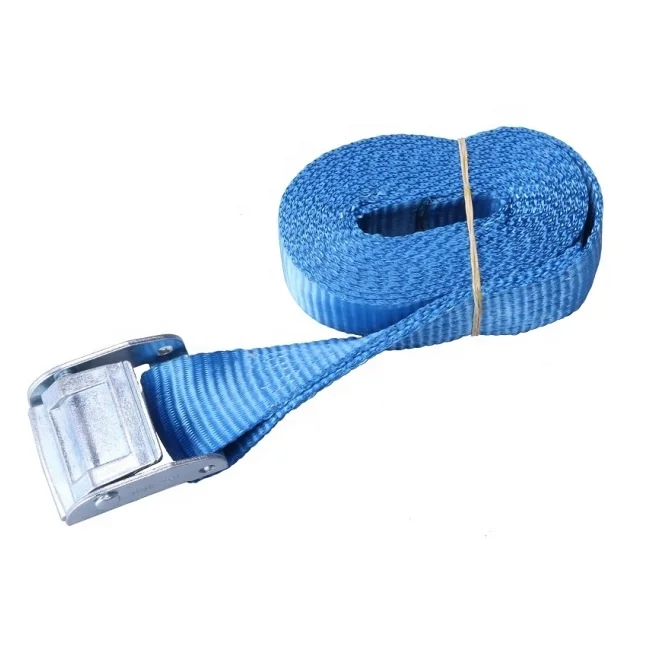 Wholesale heavy duty customized logo cam buckle strap used for fastening goods