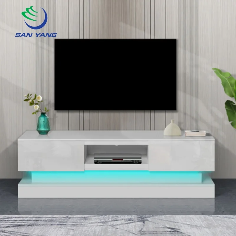 TV Entertainment Center TV Stand Cabinet	Wood Furniture for Living Room Wholesale