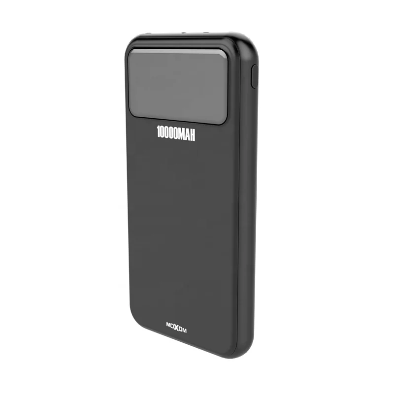 MOXOM Big Capacity 16000mah Power Bank LCD Eva 2 USB Ports Portable Charger for iphone/xiaomi/samsung