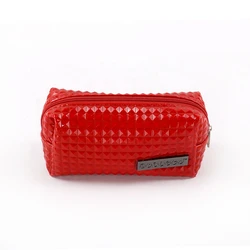 BSCI ISO Sedex FAMAMulti-colors Granular Sense Makeup Bag Pouch Waterproof Cute Colorful Women Travel Cosmetic Bag With Zipper