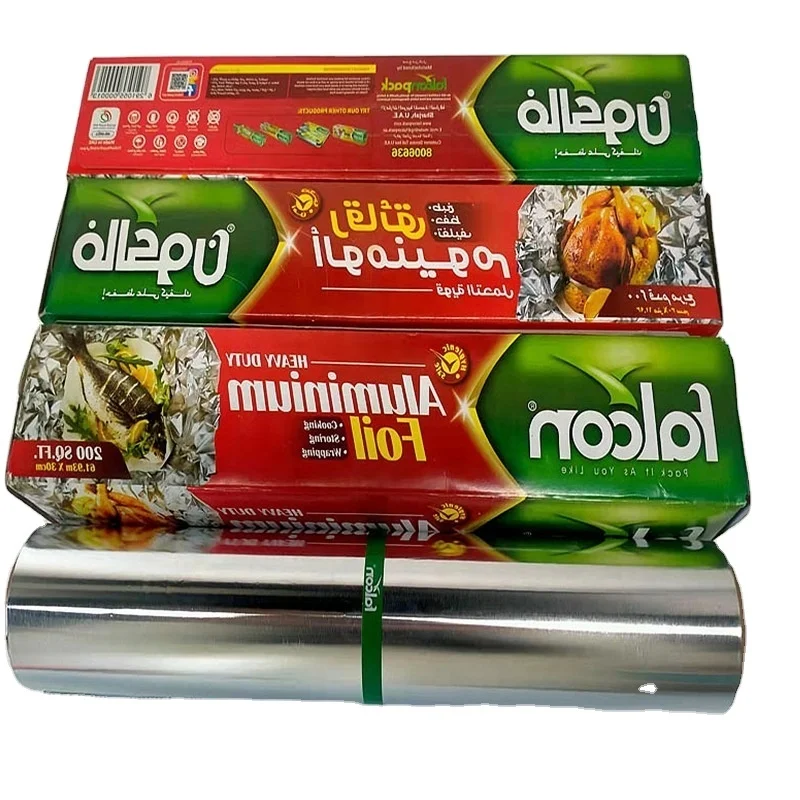30cm falcon tin foil roll thickened  paper aluminum foil roll aluminum foil for kitchen use