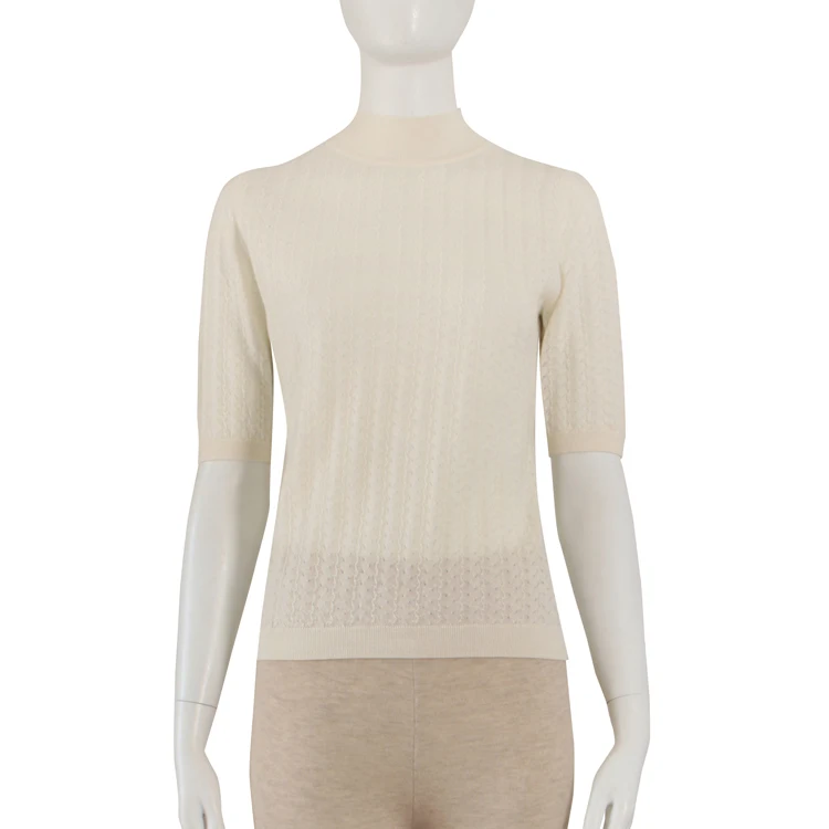 Осенне-зимний базовый облегающий свитер средней длины с воротником, вязаный кашемировый женский свитер