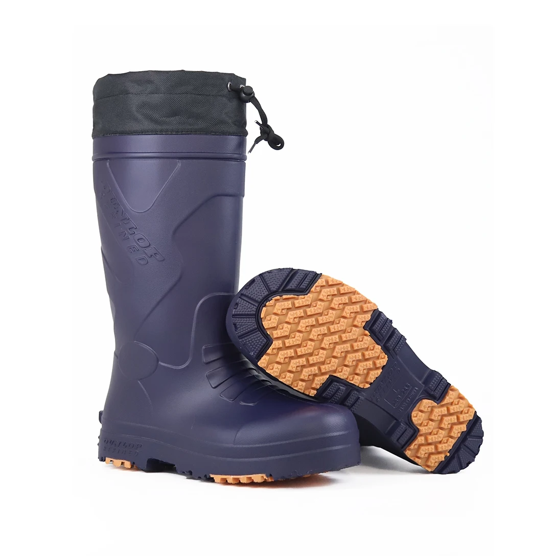 Warm Rain Boots Ultra Lightweight Design Cold Proof Anti Smashing Anti Stabbing Waterproof Anti Slip Labor Protection Shoes