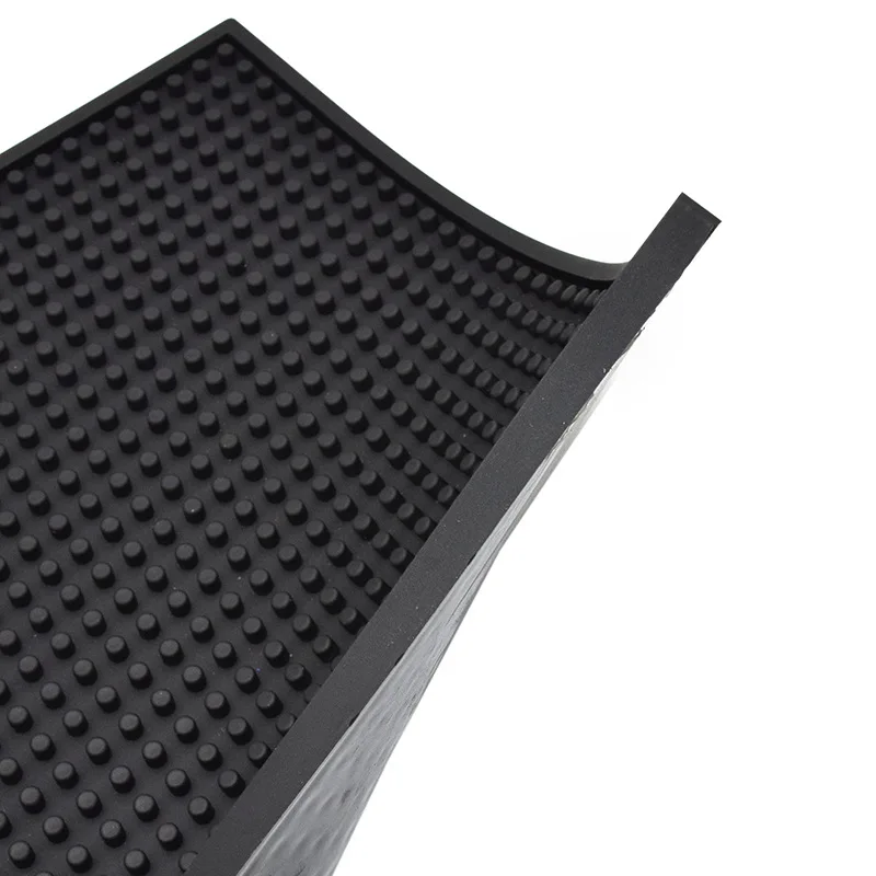 Custom Beauty Barber Shop Salon Tools Clipper Scissors Silicone Rubber Barber Station Mat