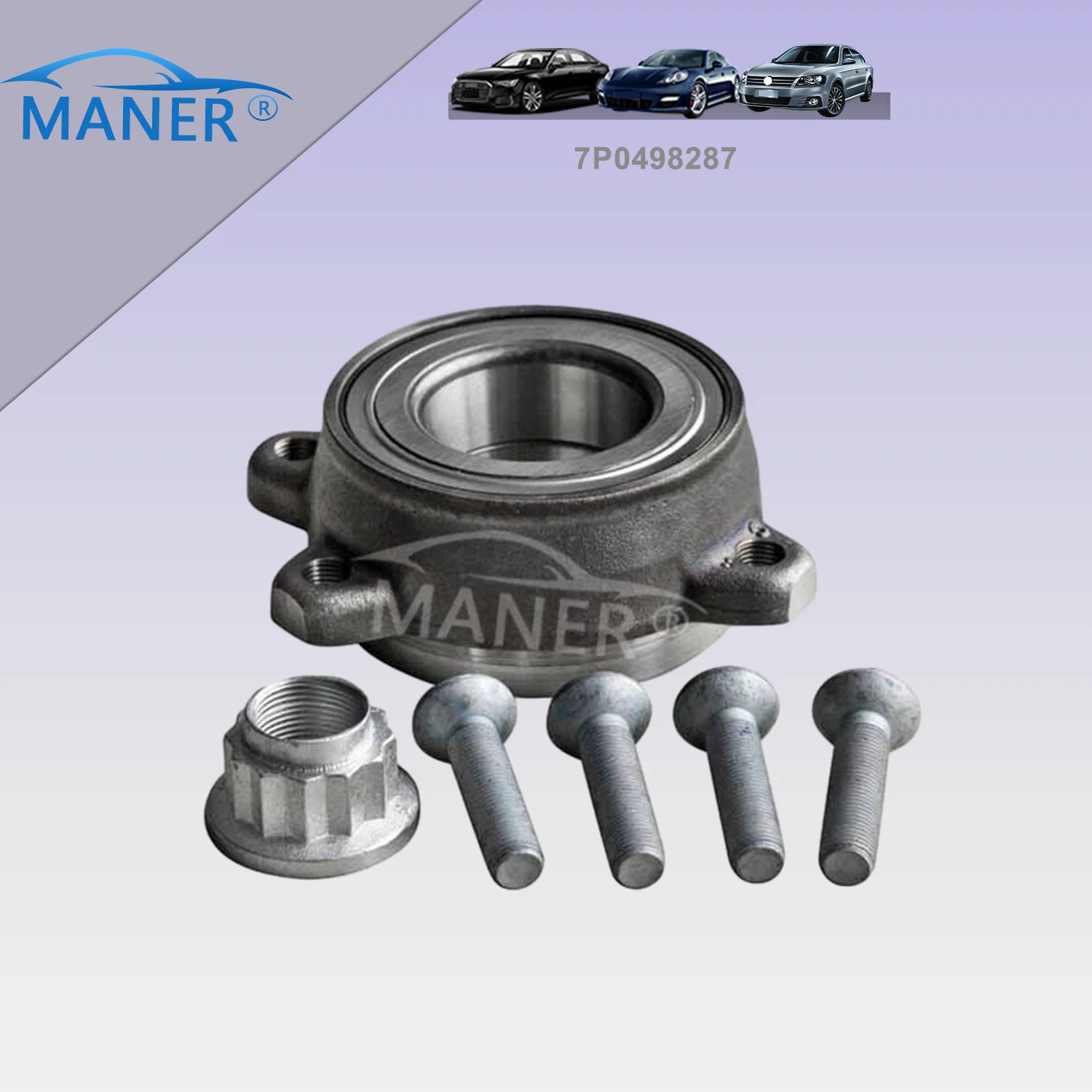 MANER  Wheel Hub Bearing Kit For Audi Q7 VW Porsche Cayenne Wheel Hub 7P0498287