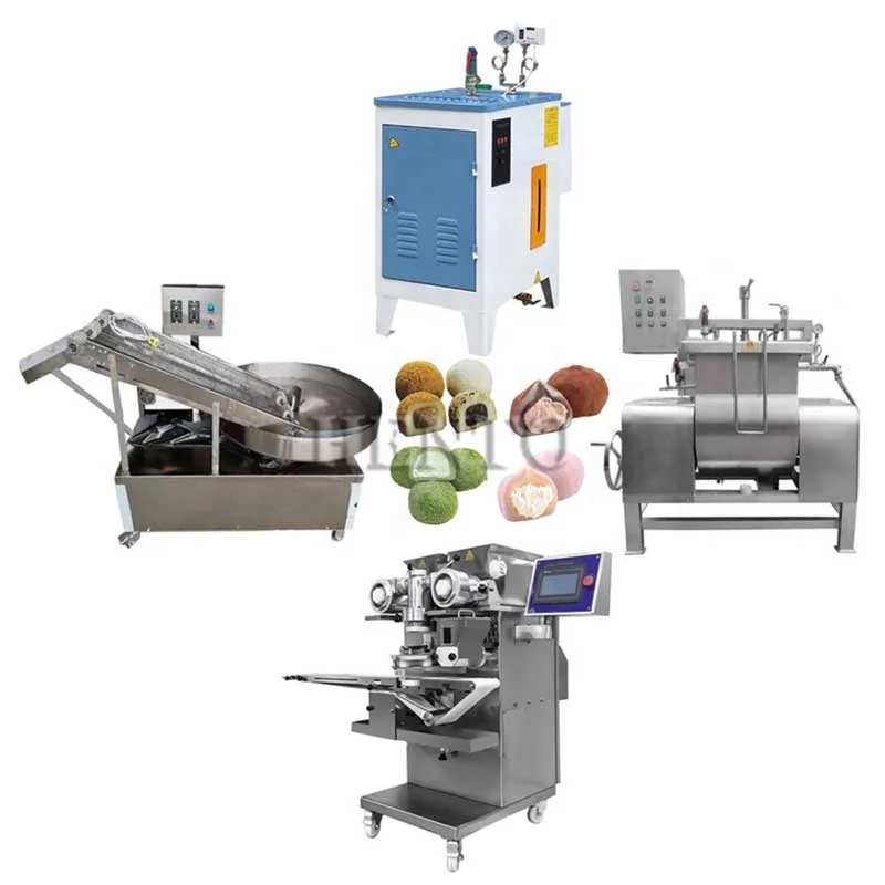 Made in China Japanese Food Mochi Maker Equipment / Mochi Encrusting Machine / Squishy Mochi Production Line