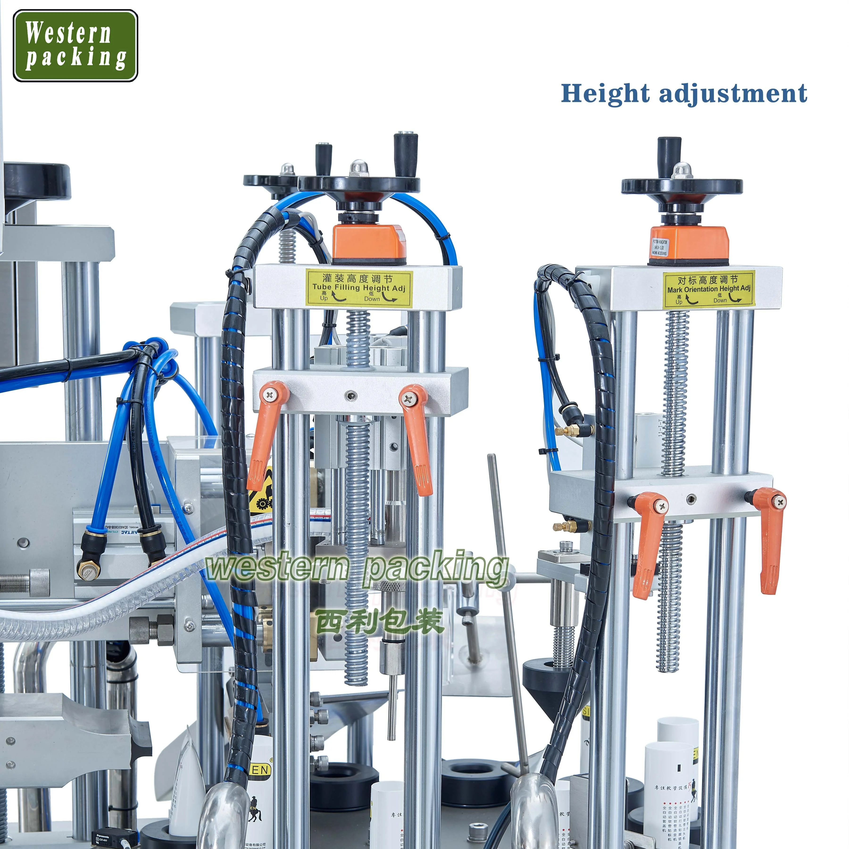 tube packaging liquid cosmetics,  ultrasonic tube filling sealing machine