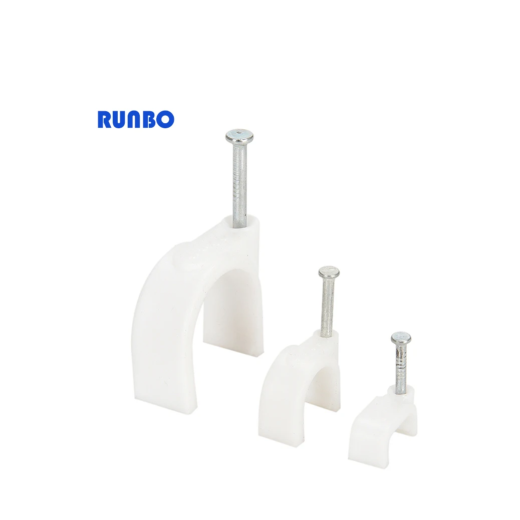 High Quality Corrosion And Cold Resistance Cable Lashing Clamp Nail Cable Clamp