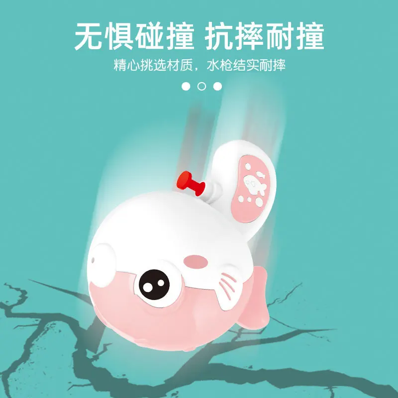 Mini portable plastic water injector gun toys for adults kids summer