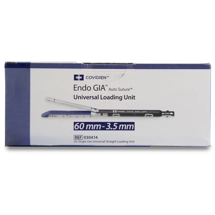 COVIDIEN ENDO GIA UNIVERSAL STRAIGHT surgical  Auto Suture removal scissors 60-3.5 MM RELOADS BLUE - 030414