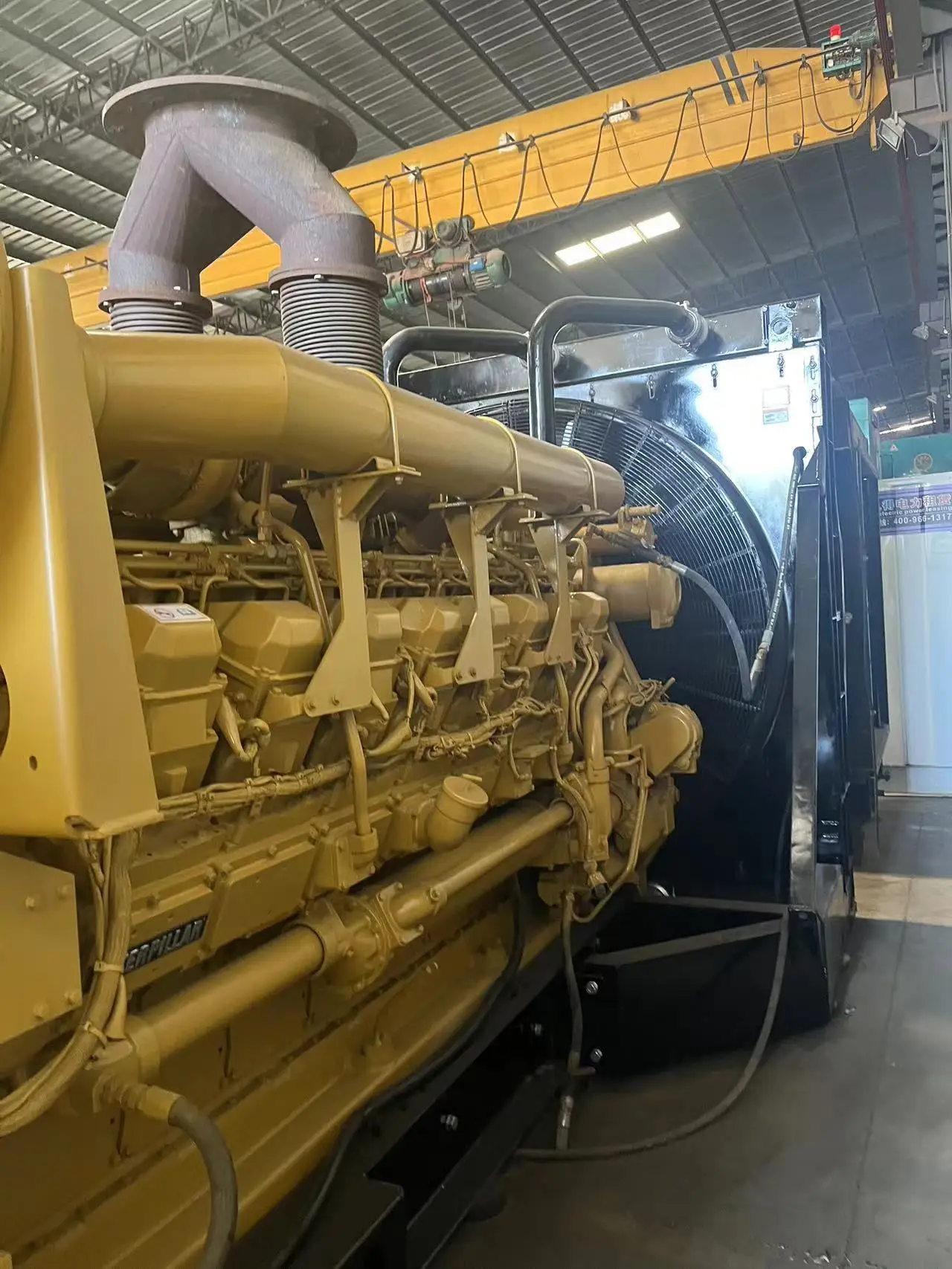 Secondhand  Caterpillar 1mv 2mv Model 3516B 3512 2250 Diesel Generator  In extremely  Good Condition