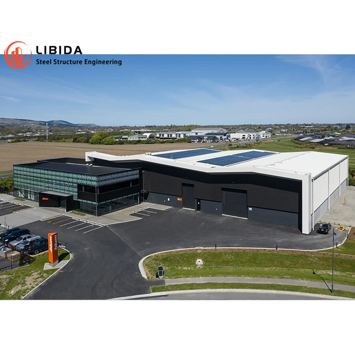 Portable steel frame pre fabricated metal building steel structure prefab prefabricated steel structure warehouse