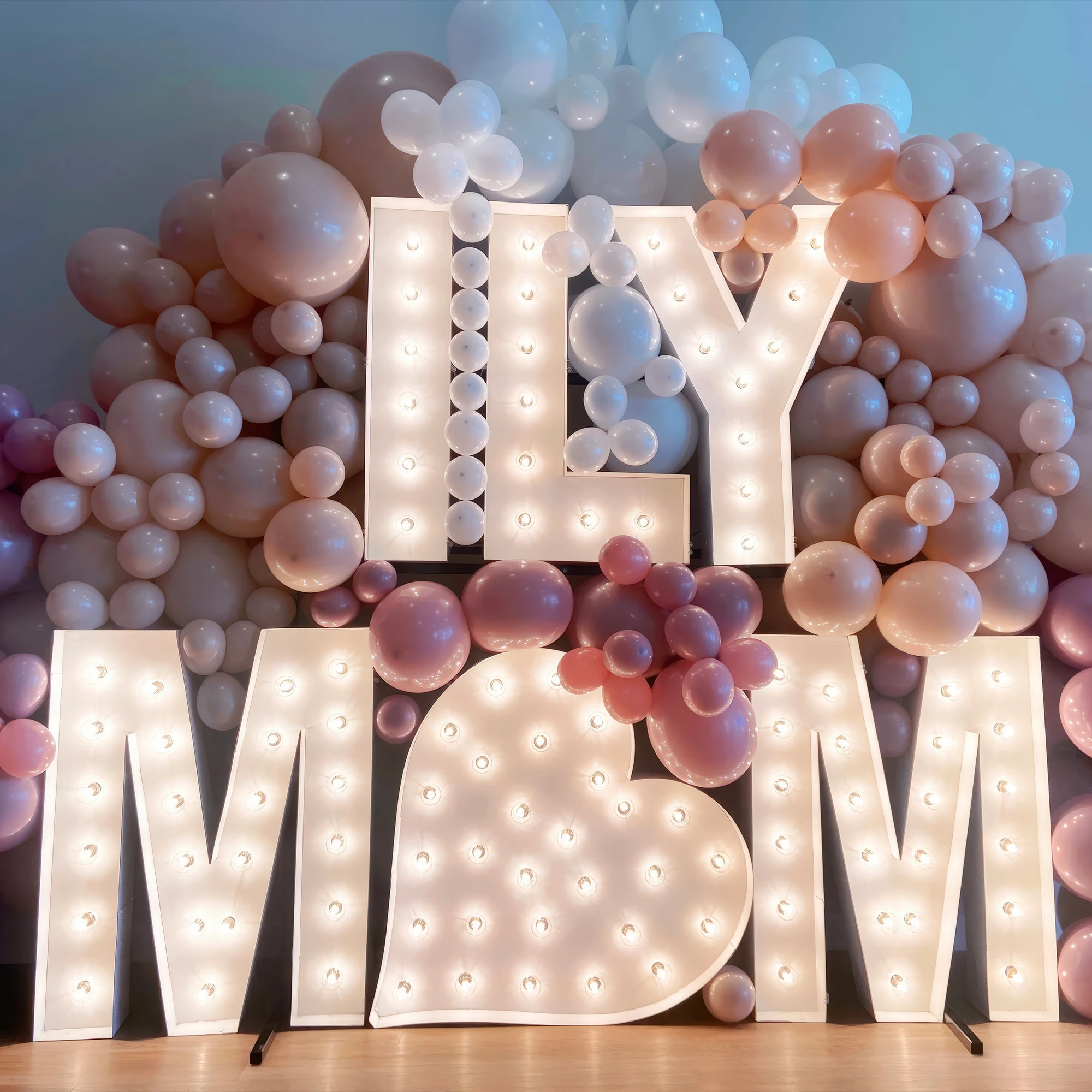 Factory Made Big Marquee Number Letter Led Outdoor Light Up Letter 4FT Marquee Letter