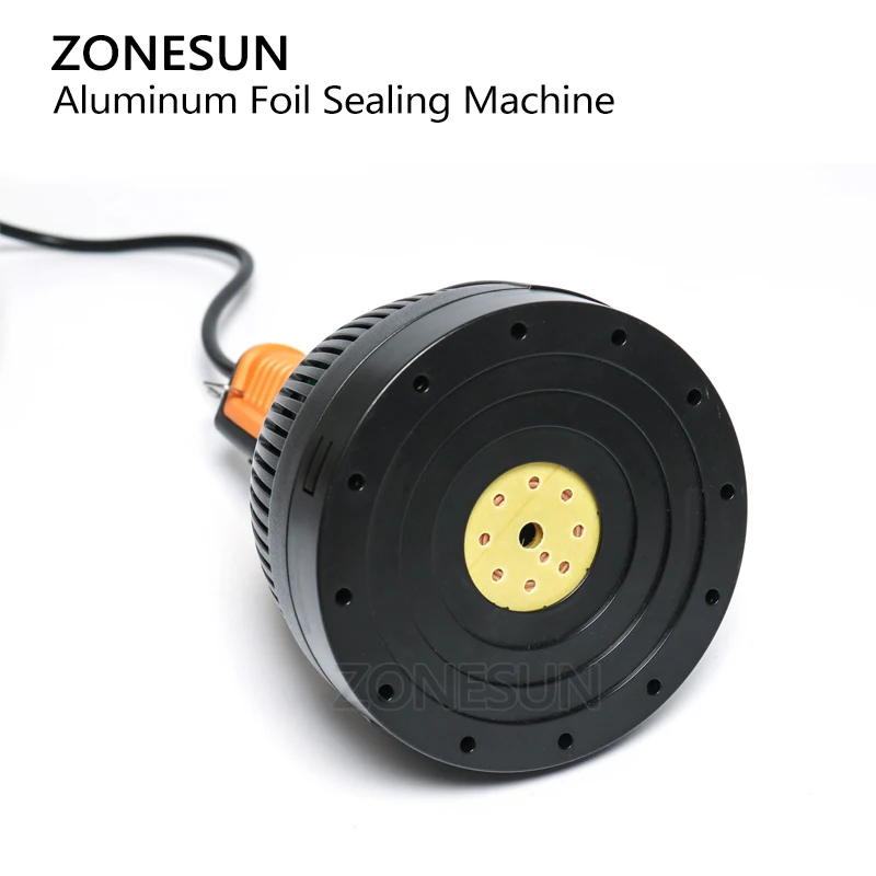 ZONESUN ручной электромагнитный индукционный герметик машина для запечатывания бутылок медицинская алюминиевой фольги и