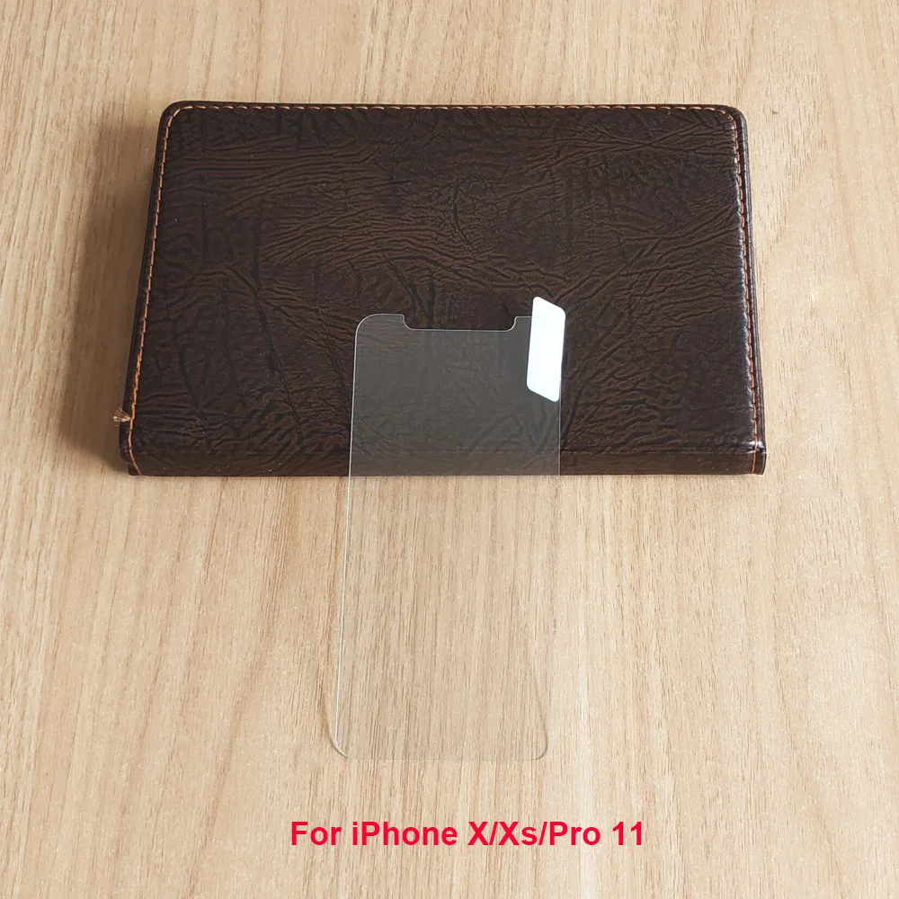 Заводская цена закаленное стекло для защиты экрана iPhone X XS 11 Pro Стекло 9H большое количество пользовательский защитный экран