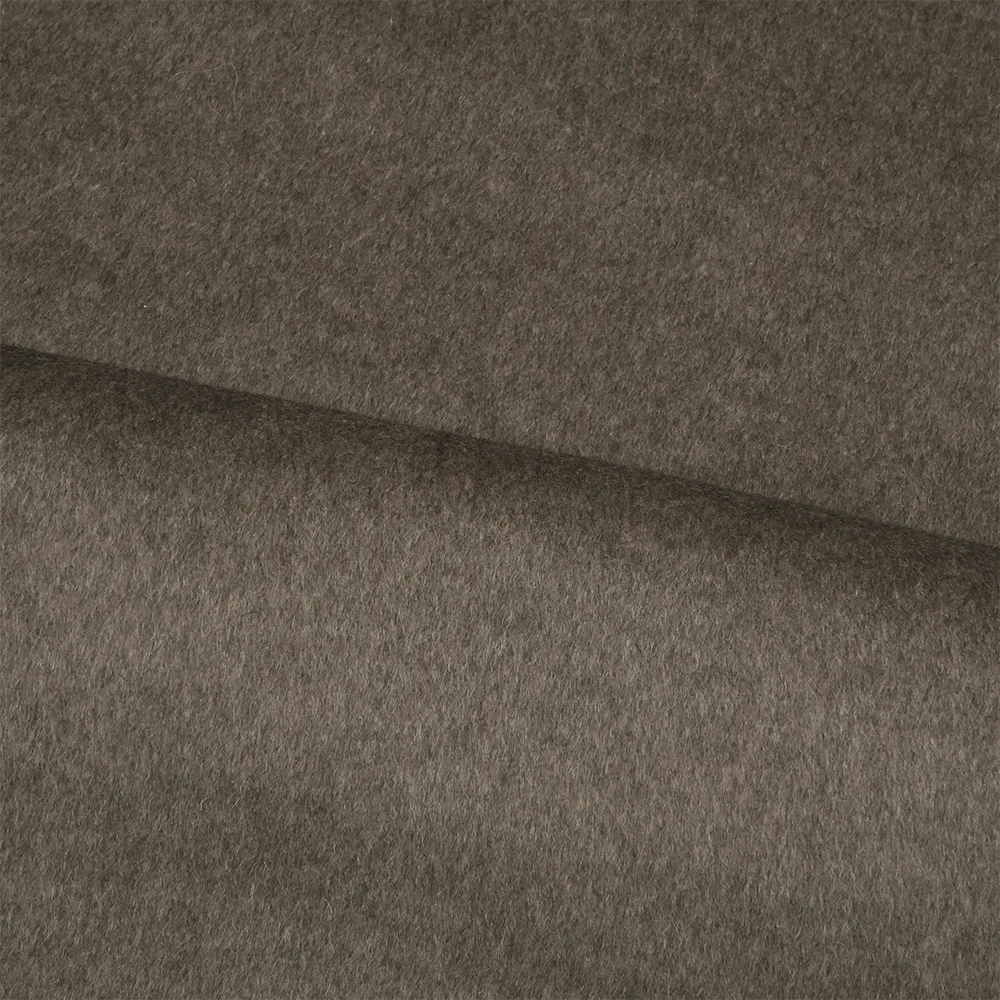 High Quality Spot Goods Double Face Wool Cashmere Fabric for Clothing 32%Camel Hair 30%Cashmere 38%Yak Hair