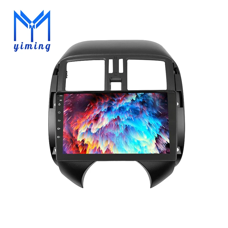 9 дюймов Android 9.1GPS Navi Стерео для 2011-2013 Nissan Sunny с поддержкой Wi-Fi USB AUX Совместимость камерой заднего вида