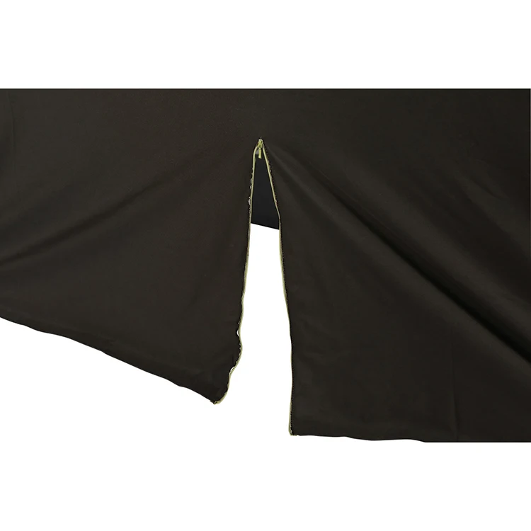 Эластичный чехол из спандекса для стандартного складного стола, прямоугольная Регулируемая скатерть, защита для свадебного банкета и вечеринки, 6 футов