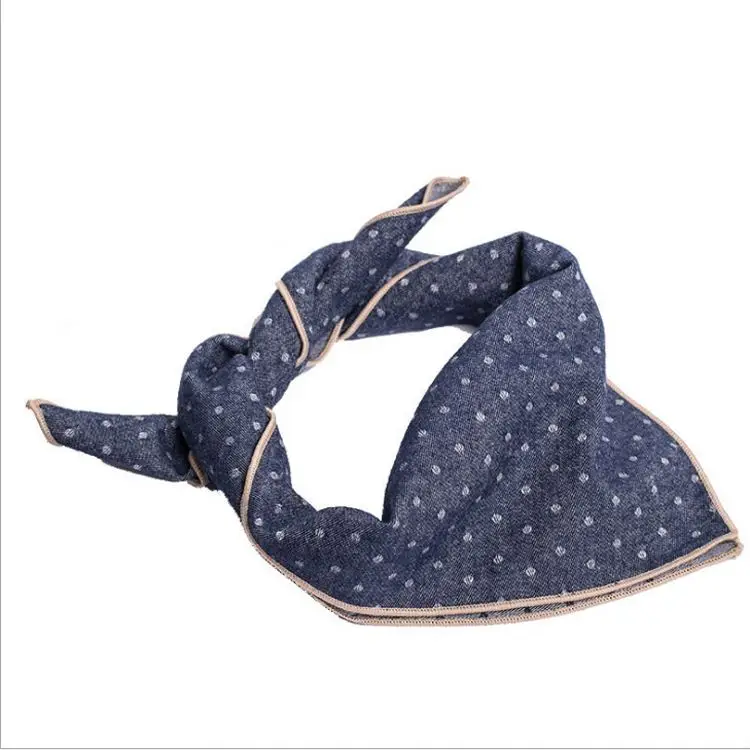 
Free Sample China Soft 100% Cotton Pet Bandana Labrador Pink Bandana Dog Collar Bandanas For Sale 