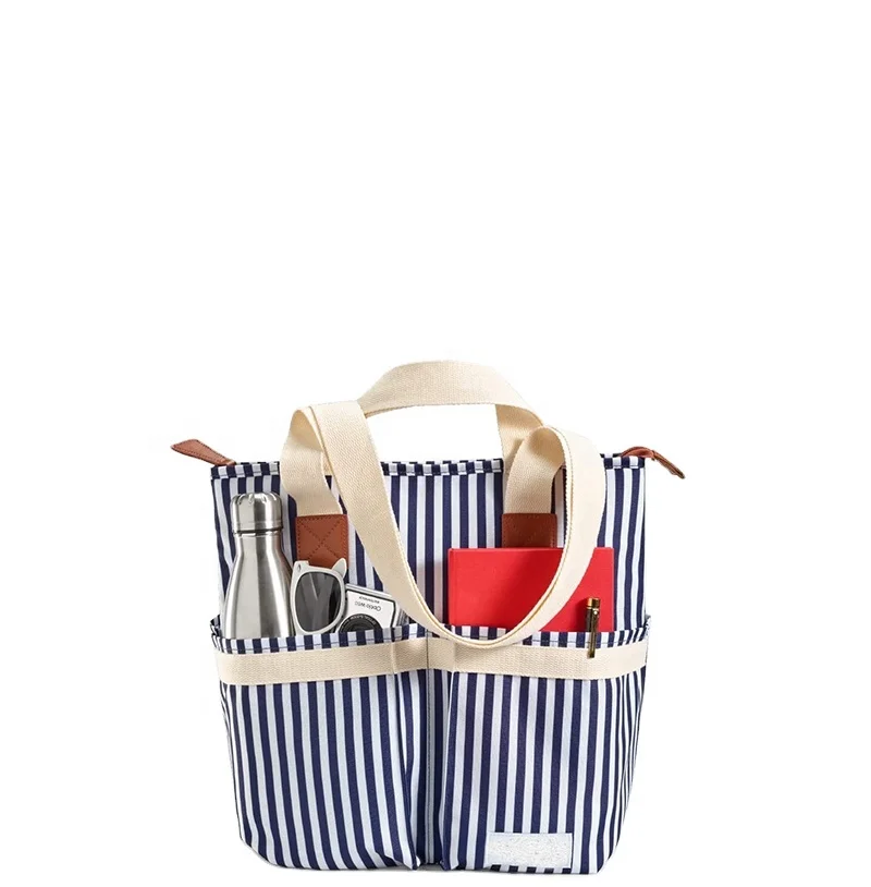 Cooler Bag for Food & Drinks Insulated Soft Beach Bag  Picnic Cooler Shopping Tote Bag & More