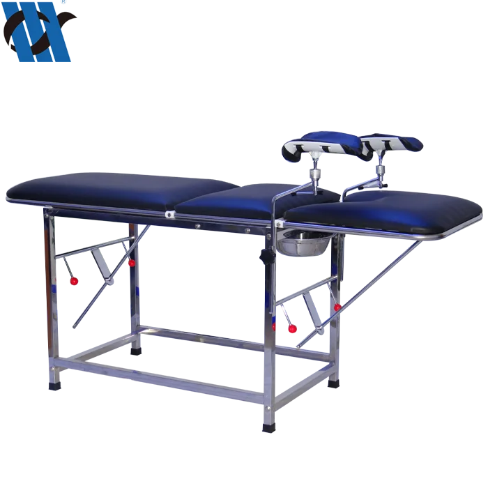 MDK-C105  Hospital Medical Gynecological Examination Bed Table With PU Leather For Obstetric Delivery Table