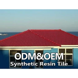 High quality building materials roof synthetic resin tile for shopping malls