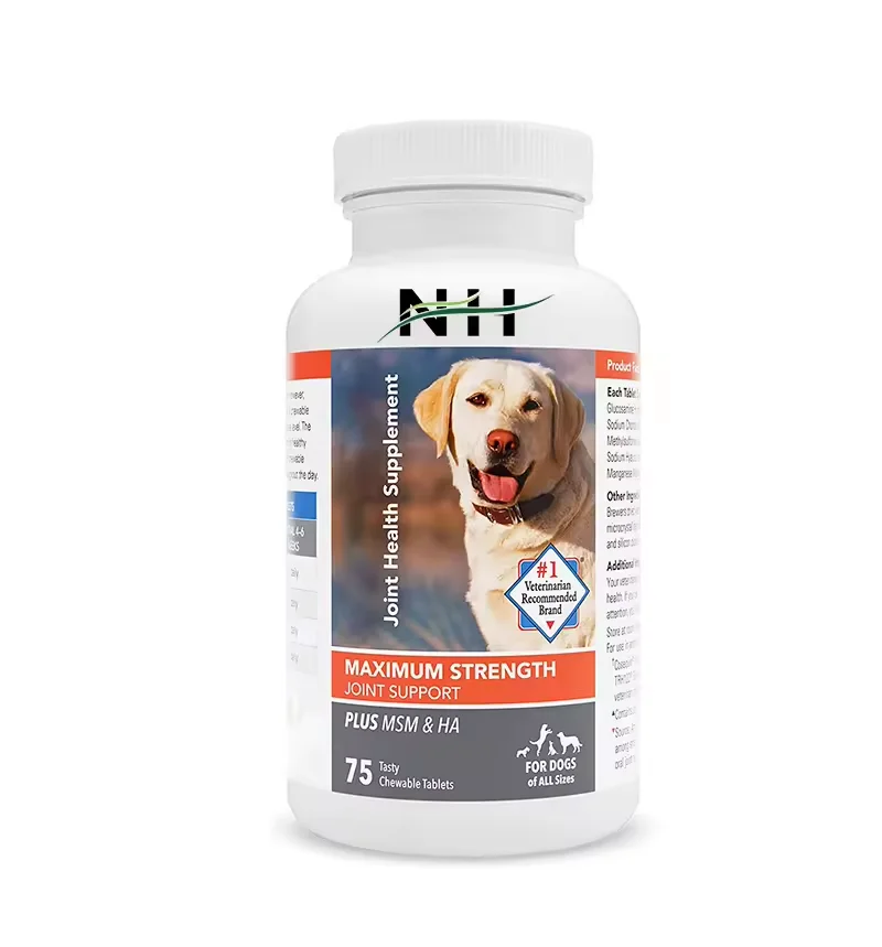Niuxilai joint chondroitin support for pet dog hip and joint supplement treats chew tablets