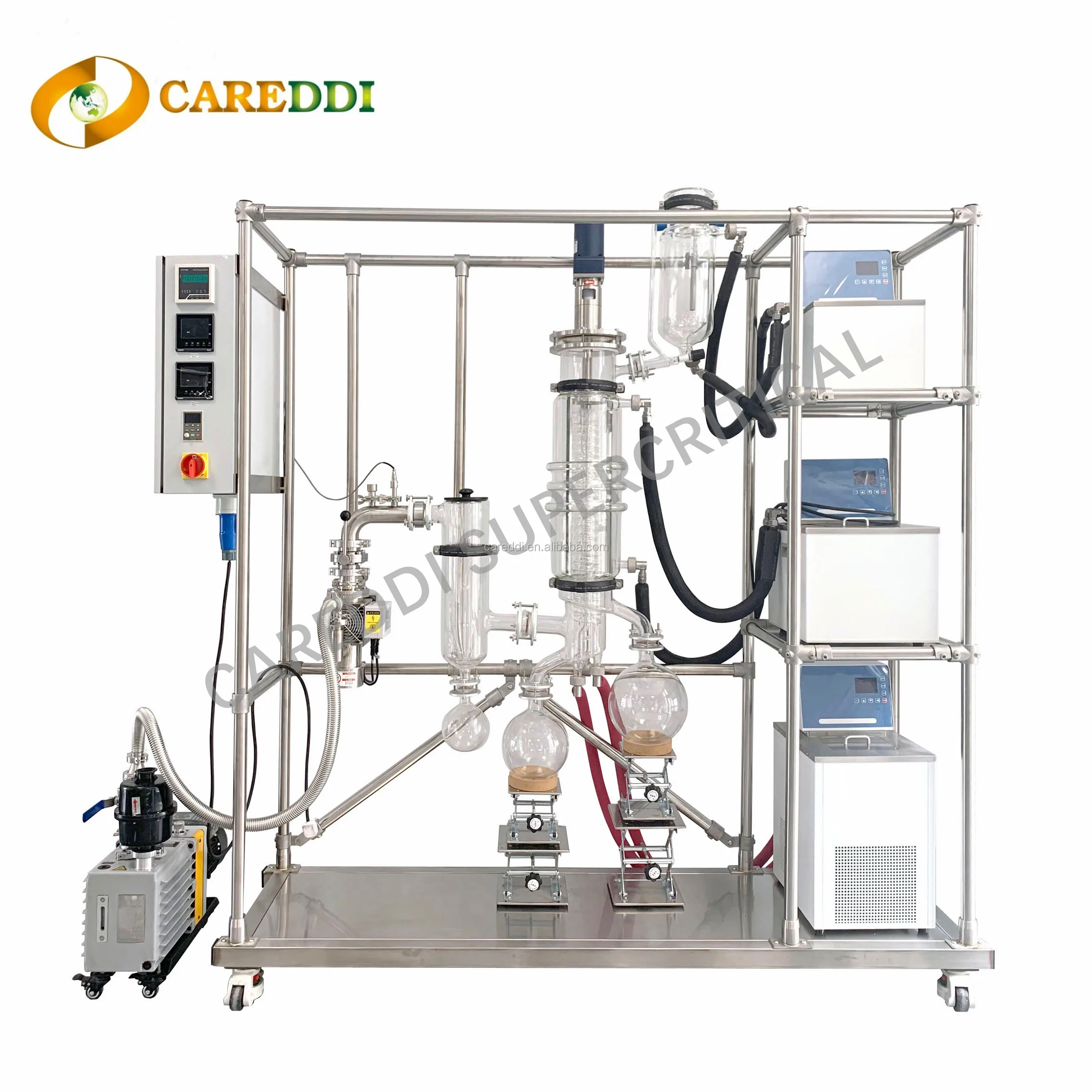 Автоматический Питатель 20 л, системы короткой дистилляции для пленочной дистилляции Agarwood, травяное масло для дистилляции