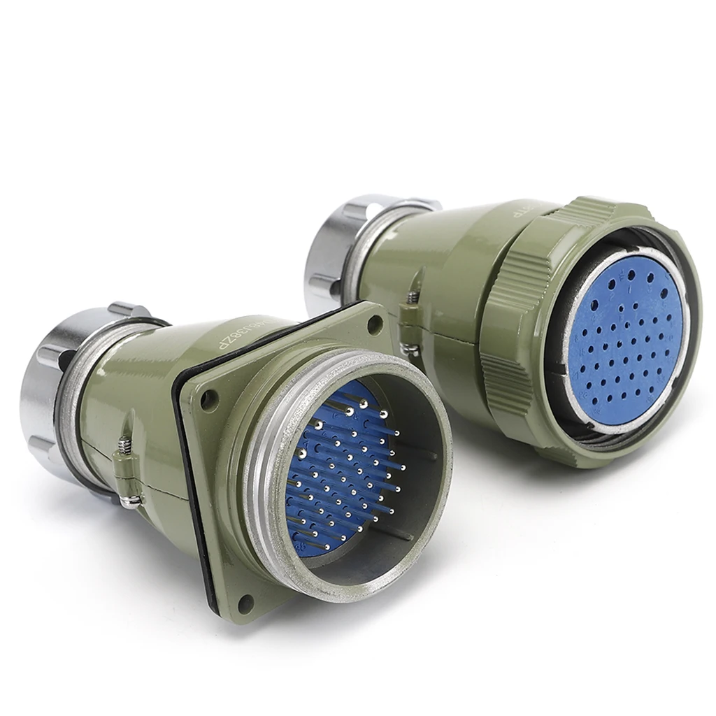 Electric Connector 2-pin Female Right Angle Plug Butt Socket Yd Aviation Connector Soldering