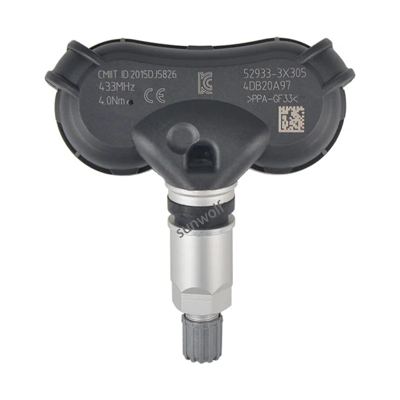 433 MHZ OEM 529333X305 52933-3X305 52933A7100 Tire Pressure Sensor & TPMS for Hyundai Kia