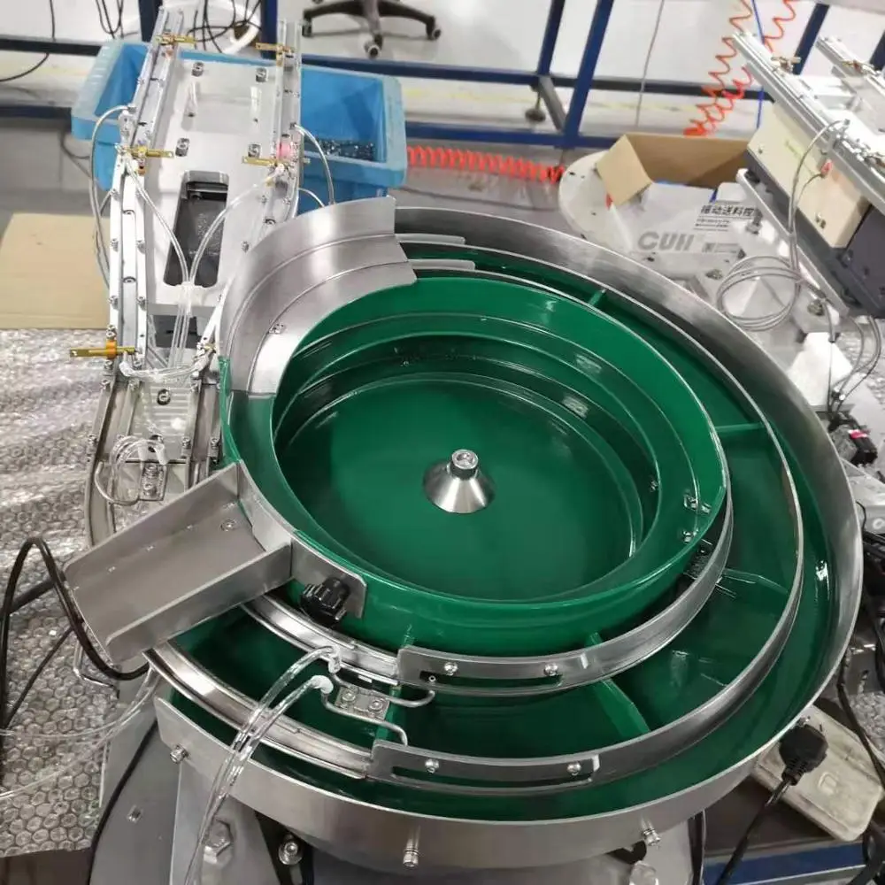 Inline Vibratory Bowl Feedering Packing Machine for Chip Component Plate Pill Screw Nut Bolt Washer Ring Nail