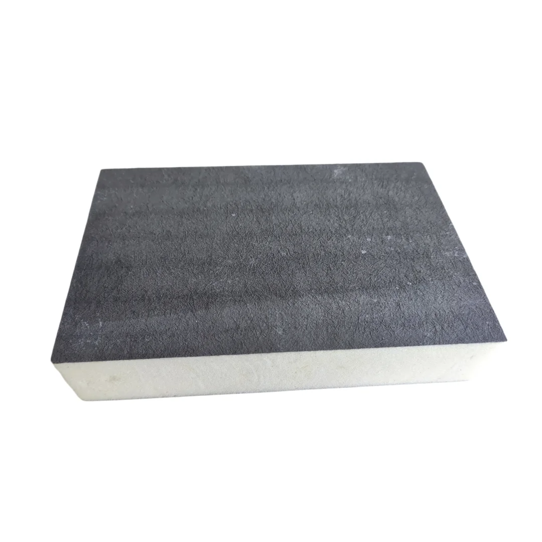 High Quality PIR Polyisocyanurate Foam Insulation Board with AL Foil or Fiberglass Tissue for Roof Warehouse