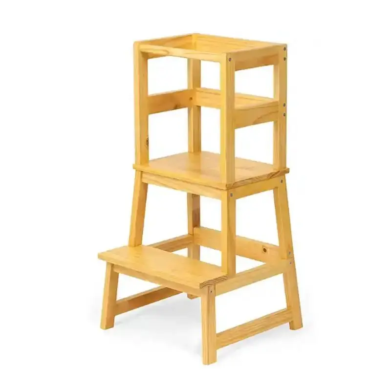 Montessori Collapsible Adjustable Tower Torre De Aprendizaje Montessori Kitchen Stool Step Learning Tower