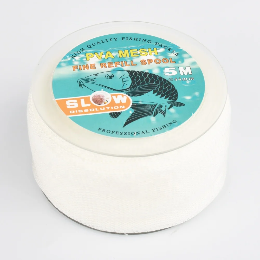 Carp Fishing PVA Carp Mesh Feeder PVA Mesh Fishing PVA Mesh with Tube Kit