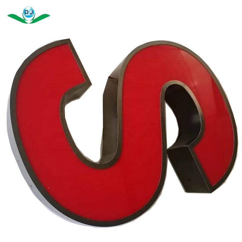 Professional Factory logo sign letters supplier led sign customized backlit & front-lit led illuminated acrylic letter