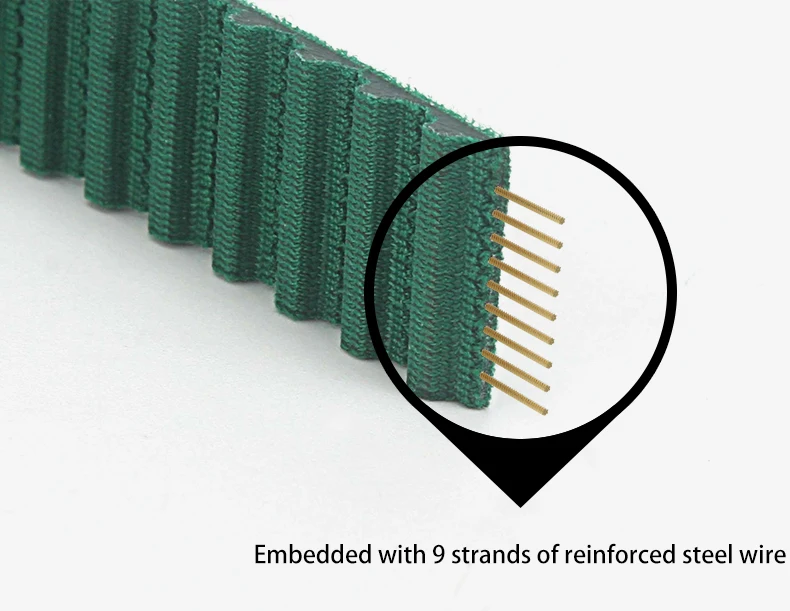 Curtain electric track accessories Trietex synchronous belt high strength toughness tooth drive belt factory direct supply