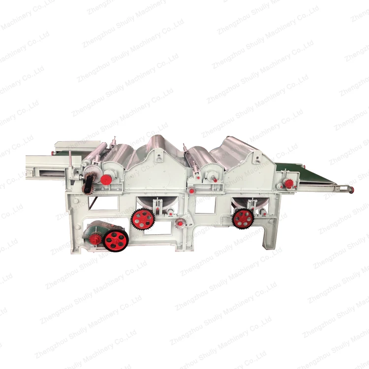 High efficiency recycling machine for tearing textile hosiery cotton machine