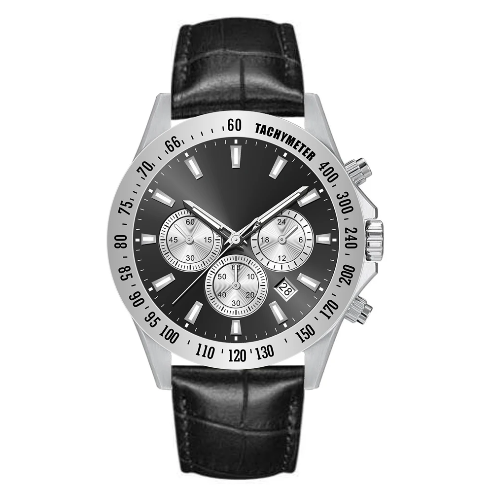 luxury men chronograph watches 2023 waterproof watch stenestel quartz sr626sw price of watch fast delivery in 7 days