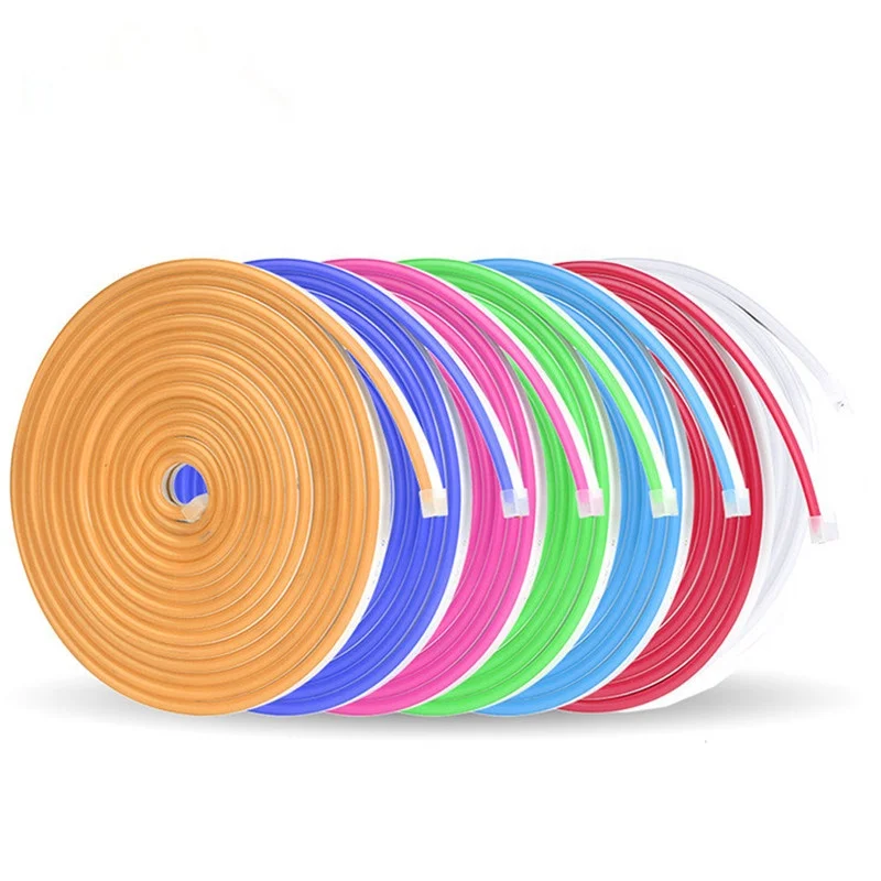Free sample supper brightness flexible colorful led neon tube 15*25mm