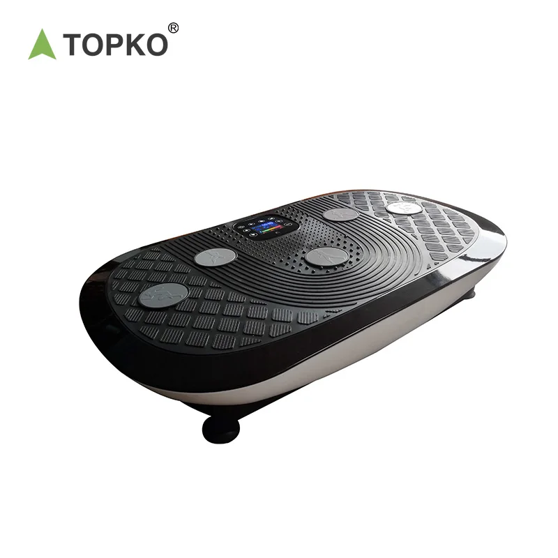 TOPKO Wholesale Home Gym Fitness 3D Vibration Exercise Plate for Fat Burning Body Workout Vibration Plate Exercise Machine