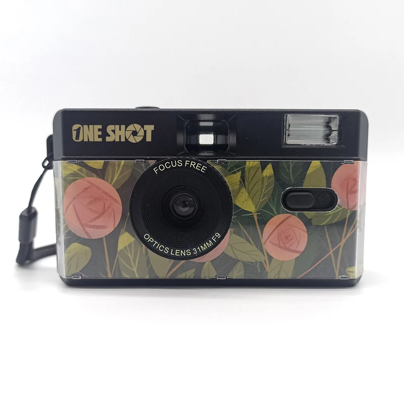 35mm film camera 2022 New Trendy 35MM Film Manual Reusable Camera with Flash