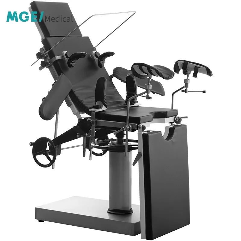 MEDIGE Multi Purpose Steel Manual Orthopedic Operation Bed Surgical Operating Theater Table Operation Table